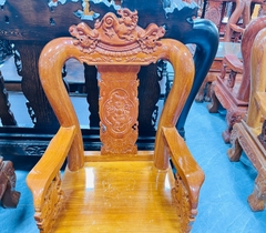 Bộ salon tam nghê vờn cầu 6 món tay 12 gỗ bên