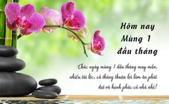 Mùng 1 đầu tháng - Vân Hà kính chúc quý khách tháng mới bình an