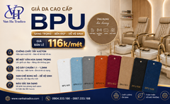 Mã da BPU chống Axeton từ Giả da Vân Hà - Mã da siêu hot hợp túi tiền