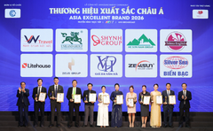 Giả da Vân hà vinh dự nhận huy chương vàng sản phẩm dịch vụ chất lượng châu á 2026