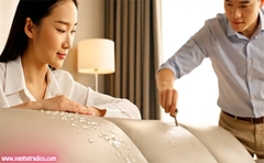 Nếu muốn sofa bền đẹp 5–10 năm, hãy chọn da Microfiber của Vân Hà Tradico
