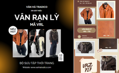 Gây sốt trong giới thời trang & nội thất - Da Vân Rạn Lỳ mã VRL từ Vân Hà Tradico