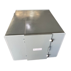 Hộp lọc có quạt khung tole sơn tĩnh điện 730x730x1100mm