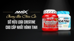 Amix Nutrition - Thương hiệu Châu Âu sở hữu loại Creatine cao cấp nhất hành tinh