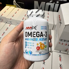 Viên Nang Bổ Sung Omega-3 + D3, K2 & E - 90 Viên