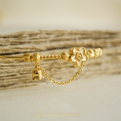Lắc Tay Hoa - Chuông 24K