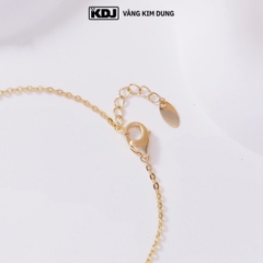 Lắc tay cỏ 4 lá đá đen mẫu mới phong cách Hàn
