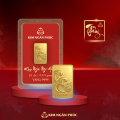 KIM NGÂN NGŨ HÀNH - THỦY 0.1 CHỈ VÀNG 999.9