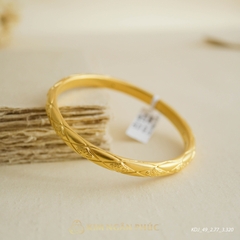 Lắc Tay Hoạ Tiết Cổ Điển 24k