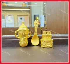 Bình sữa vàng 24k bản 1 chỉ