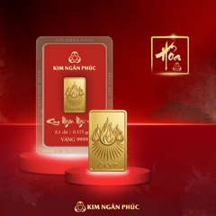 KIM NGÂN NGŨ HÀNH - HỎA 0.1 CHỈ VÀNG 999.9