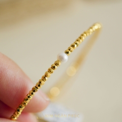 Lắc Tay Hạt Vòng Nhỏ Tinh Tế 24K