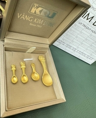 Thìa vàng rồng vàng 24k bản 0.26 chỉ
