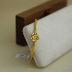 Lắc Tay Hoa Hồng 24K