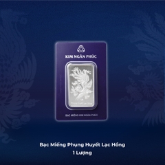 Bạc Miếng Phụng Huyết Lạc Hồng - 1 Lượng