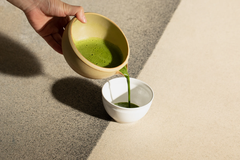 Bát ORIGAMI Katakuchi (Bản POUR) sứ Liston cao cấp để pha matcha (100% Made in Japan)