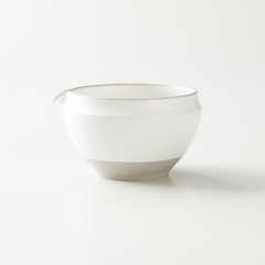 Bát ORIGAMI Katakuchi chawan sứ Liston cao cấp để pha matcha (100% Made in Japan)