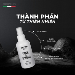 CINPLUS |  Xịt Làm Dày & Phồng Tóc | SICILY 1504 Thick & Volume
