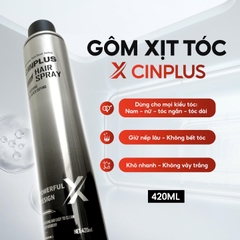 Gôm xịt tóc Cinplus Refreshing and Quick Drying 420ml
