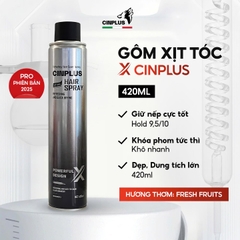 Gôm xịt tóc Cinplus Refreshing and Quick Drying 420ml