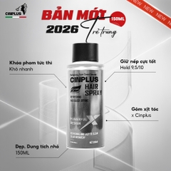 Gôm xịt tóc Cinplus Refreshing and Quick Drying 150ml - NEW 2026