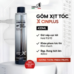 Gôm xịt tóc Cinplus Refreshing and Quick Drying 420ml