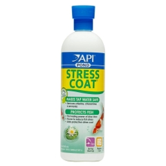 API - Stress Coat Pond  - Giảm stress, khử độc nước cho cá nước ngọt & mặn, tép