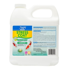 API - Stress Coat Pond  - Giảm stress, khử độc nước cho cá nước ngọt & mặn, tép