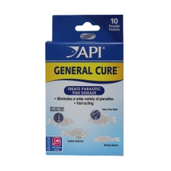 API - General Cure - Trị ký sinh trùng, sán, trùng mỏ neo, đốm trắng ICH, đường ruột cho cá nước ngọt & mặn