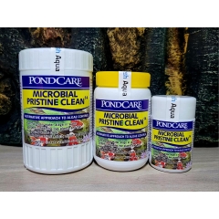 PondCare - Microbial Pristine Clean14 - Vi sinh di dưỡng tùy nghi phân hủy 15,25 cm bã  hữu cơ, rị Dino & xyanua trong bể nước mặn