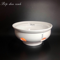 Bát sứ hâm nóng và giữ ấm thức ăn bằng cồn hoặc nến
