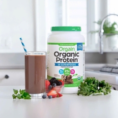 Orgain Organic Protein, 1240 Gam - Chocolate