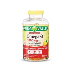 Spring Valley Omega-3 1000mg from Fish Oil (120 viên)