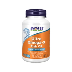 Now Omega-3 Ultra 1000mg Fish Oil (500mg EPA/ 250mg DHA)