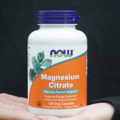 Now Magnesium Citrate (120 viên)