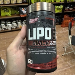 Lipo 6 Black Ultra Concentrate (60 viên)