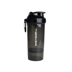 Bình lắc Smart Shaker WHEYSHOP 600ml (2 ngăn)