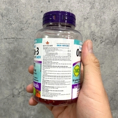 Webber Naturals Triple Strength Omega-3 with CoQ10 900mg (80 viên)