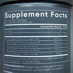 SR Triple Strength Omega-3 Fish Oil (60 viên)