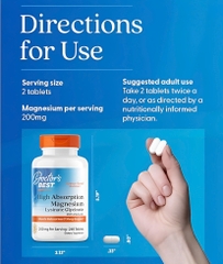 Doctor's Best High Absorption Magnesium (240 viên)