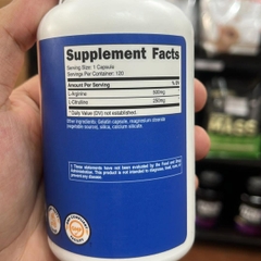 Nutricost L-Arginine & L-Citrulline 1500mg (120 viên)