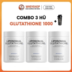 Code Age Liposomal Glutathione 1000mg (60 viên)