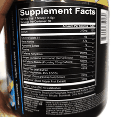 Pre-Workout Total War (30 servings)
