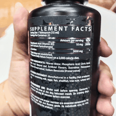 Nutrex Liquid Carnitine 3000 (31 lần sử dụng)