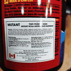 [ THANH LÝ ] Mutant BCAA 9.7 (30 lần dùng)