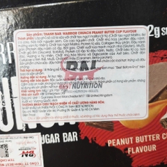 Bánh Protein Warrior Crunch Protein Bar (64g)