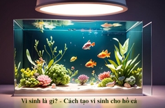 Bổ Sung Thêm Vi Sinh Cho Bể Cá Cảnh Bao Lâu 1 Lần ?