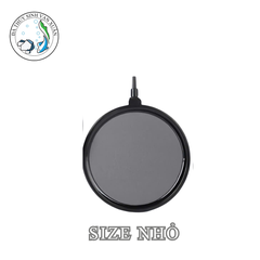 Đĩa Sủi Oxy Siêu Mịn Hiệu Bonetar B024 Viền Nhựa, Tạo Bọt Khí Nano Tăng Oxy Hòa Tan Cho Hồ Cá 10cm , 20cm