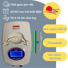 Máy Sạc Oxy Tích Điện Bình Ắc Quy Thương Hiệu REDSUN (AC-DC)