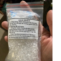 AQUA DE-CLO SẢN PHẨM TRUNG HÒA CHLORINE TRONG BỂ CÁ